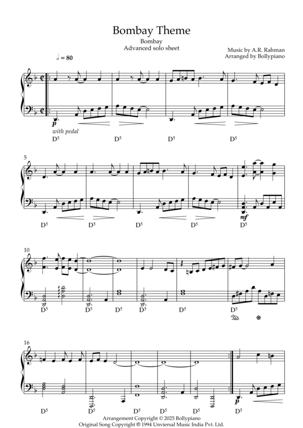 Bombay Theme