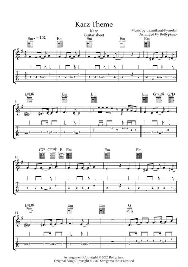Karz Theme